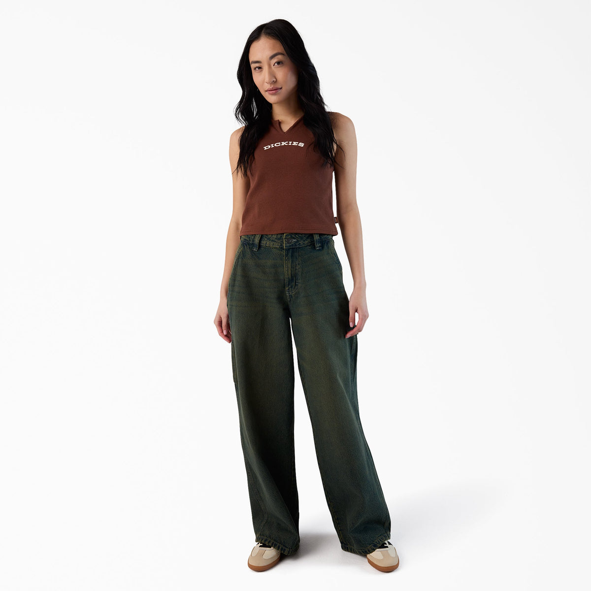 Women's Loose Fit Denim Carpenter Jeans - Dickies Sale