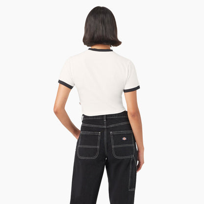 Women's Lewistown Cropped Ringer T-Shirt - Dickies Sale