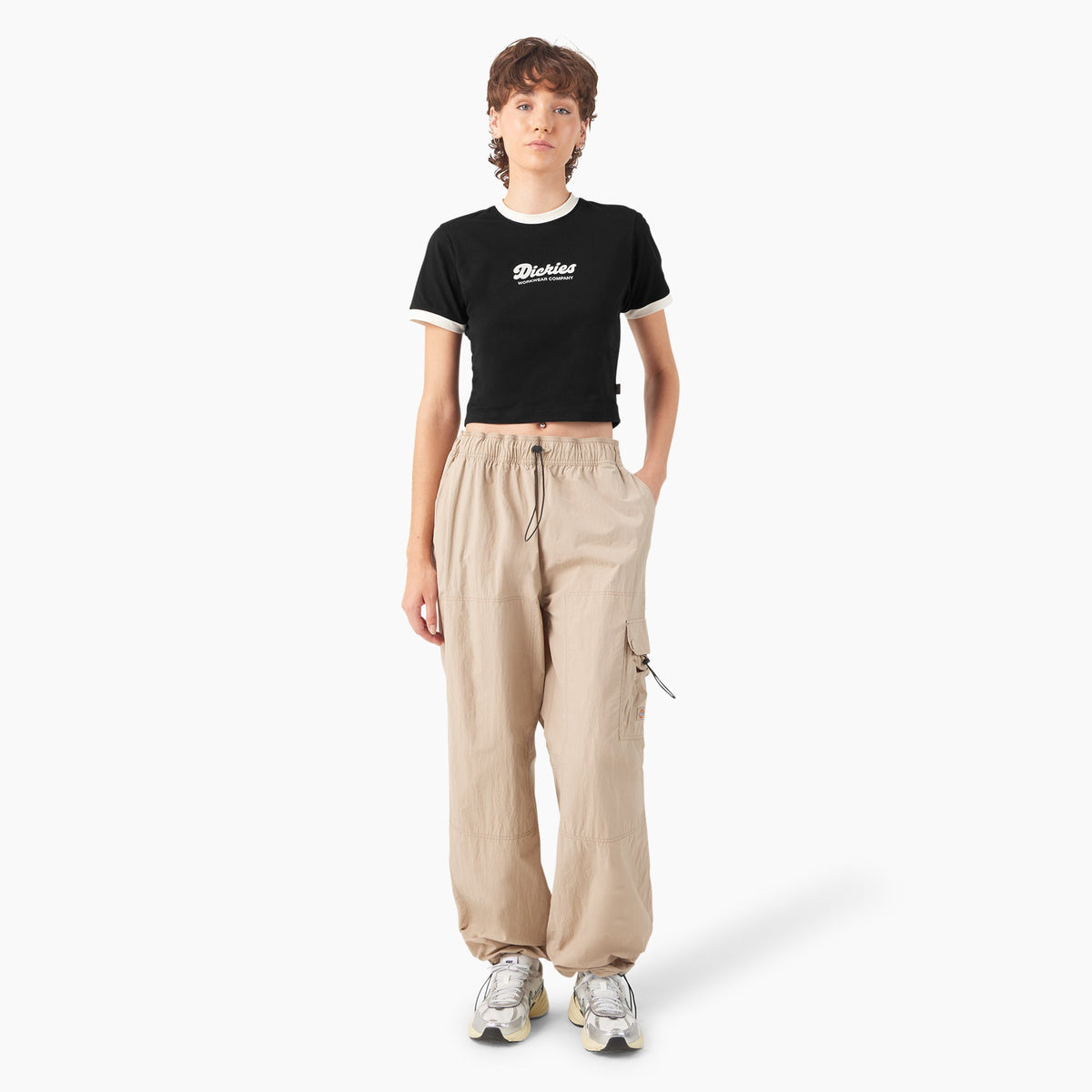 Women's Lewistown Cropped Ringer T-Shirt - Dickies Women|Sale
