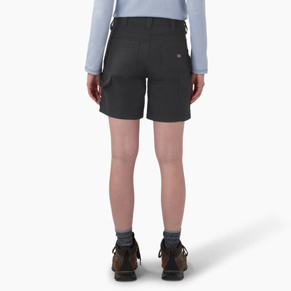 Women's Duck Carpenter Shorts, 7" - Dickies Women