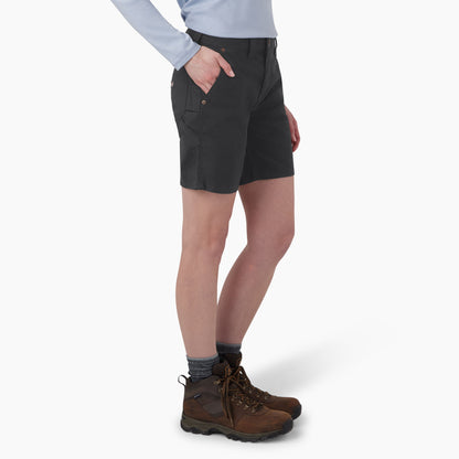 Women's Duck Carpenter Shorts, 7" - Dickies Women