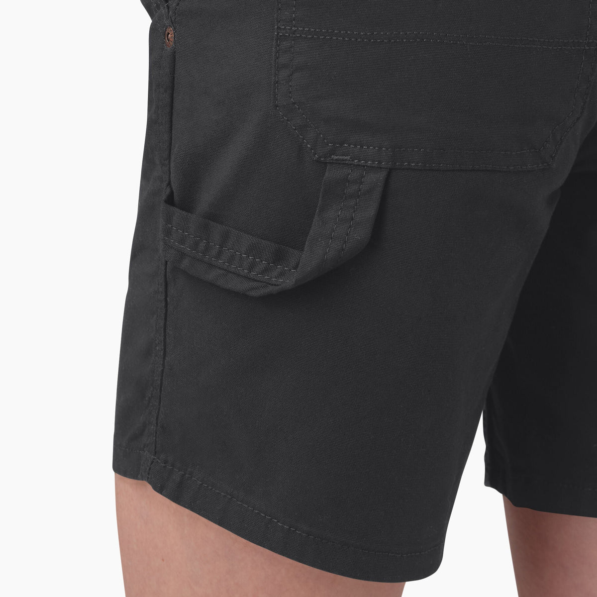 Women's Duck Carpenter Shorts, 7" - Dickies Women