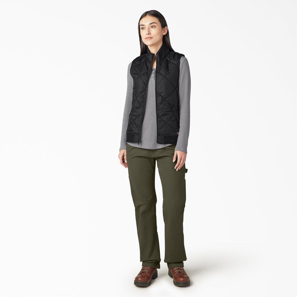 Women's Quilted Vest - Dickies Sale