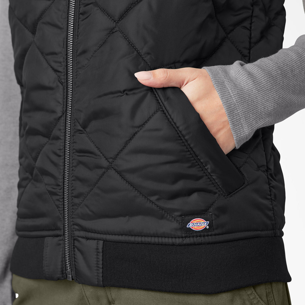 Women's Quilted Vest - Dickies Sale