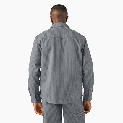 Lima Pinstripe Button-Up Shirt - Dickies Men|Sale
