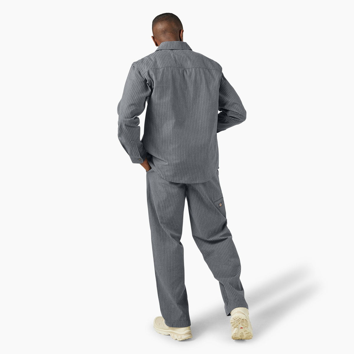 Lima Pinstripe Button-Up Shirt - Dickies Men|Sale