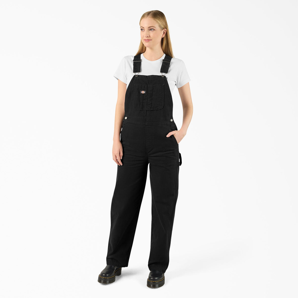 Women's Canvas Bib Overalls - Dickies Women