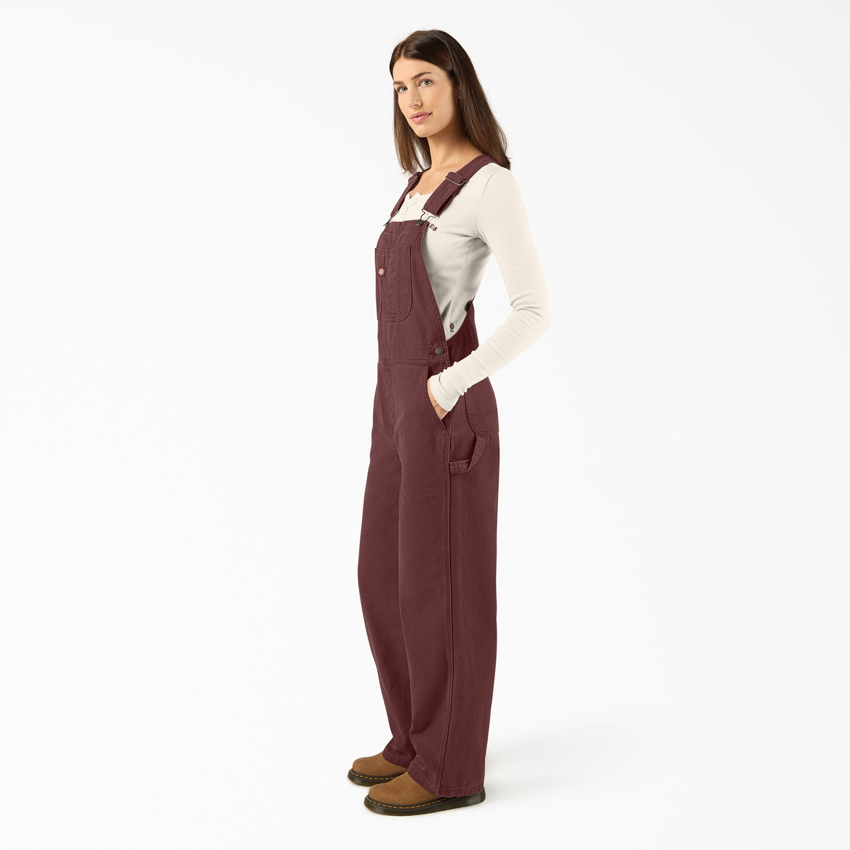 Women's Canvas Bib Overalls - Dickies Women|Sale