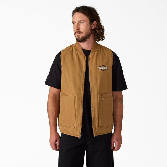 X Thrasher Reversible Vest - Dickies Men|Sale