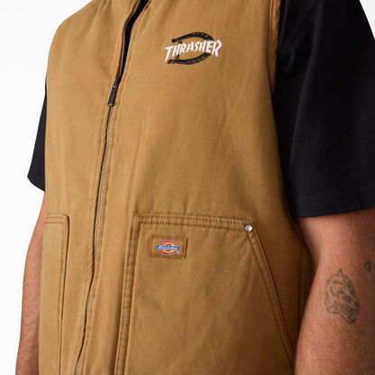 X Thrasher Reversible Vest - Dickies Men|Sale