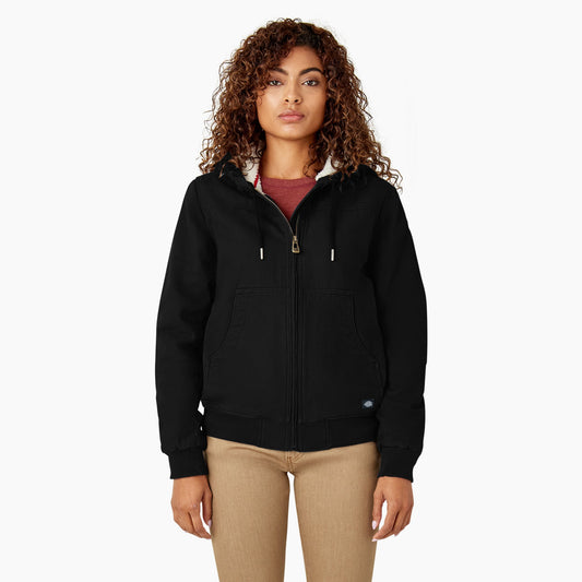 Women's Fleece Lined Duck Canvas Jacket - Dickies Women|Sale