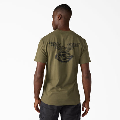 Eagle Logo Graphic T-Shirt - Dickies Sale