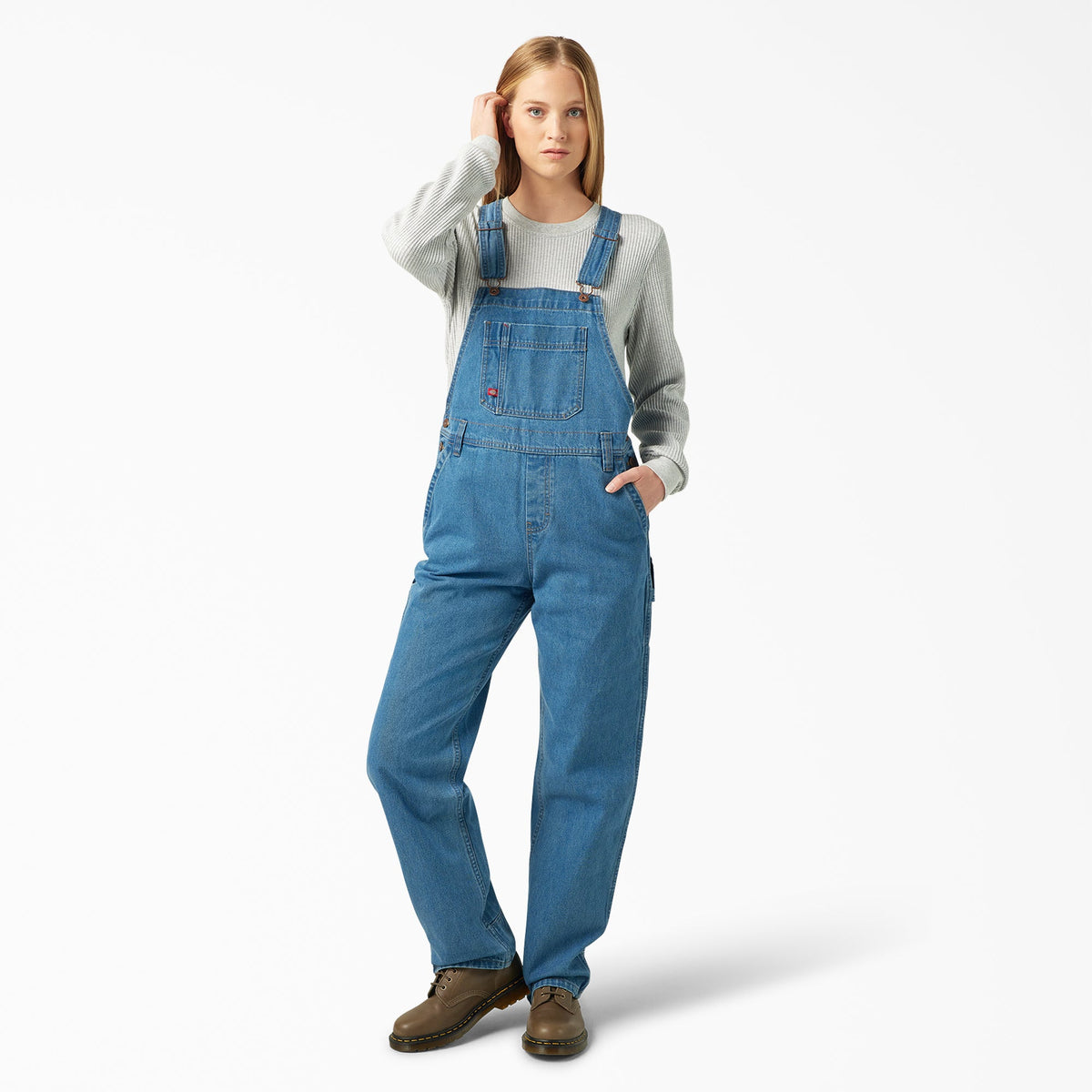 Women's Relaxed Fit Bib Overalls - Dickies Men|Women